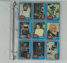 Star Wars 1st series Topps baseball cards complete set + Stickers + Wonder B picture