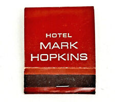 VINTAGE HOTEL MARK HOPKINS SAN FRANCISCO FULL UNSTRUCK MATCHBOOK picture