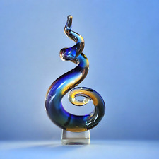 Murano Glass Sculpture Freeform Italian Statue Art Deco VTG SHIPS TODAY ✔️ picture