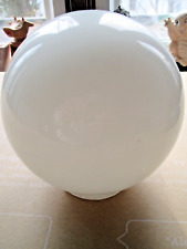 Small Milk Glass Globe Ceiling Mount Light Shade 3