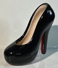 RARE Nora Fleming Mini ~ BLACK HIGH HEEL SHOE ~ Retired VERY HARD TO FIND picture
