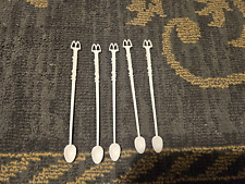 5 NEW McDonald's McDonalds Coffee Spoon Spoons, Stir Tea Stirrers picture