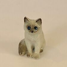 Hand-Painted Miniature Porcelain Rag Doll Siamese Cat Figurine – 25167 picture