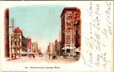 Post Card Pacific Avenue Tacoma Washington Undivided Back Card Posted 1903 picture