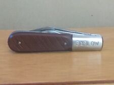 Vintage BARLOW Imperial Double Blade Pocket Knife, Plastic Handle, Prov RI, USA picture