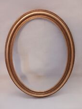 Oval Picture Frame 12x16 by Magic Wood (New) Gold Finish, made of Resin picture