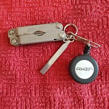 Coast Micro fish tool with vest jacket attachment Silver Preowned Good Condition picture