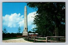 Jamestown VA-Virginia, The Jamestown Monument, Antique Souvenir Vintage Postcard picture