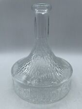 Vintage Oberglass Austria Crystal Glass Decanter Without Stopper-Unused picture