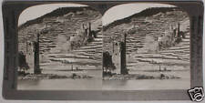 Keystone Stereoview Ehrenfels Castle on Rhine, Germany from 1920’s 400 Set #121 picture
