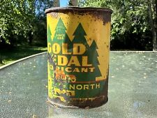 Vintage GOLD MEDAL Quart Oil Full Can “Best Of The North” MN -EXTREMELY Rare🔥 picture