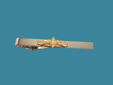 U.S MILITARY NAVY GOLD OFFICERS SURFACE WARFARE TIE BAR U.S.A MADE NEW picture
