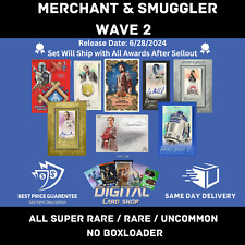 Topps Star Wars Card Trader Merchant & Smuggler Wave 2 ALL Super Rare R UC Sets picture