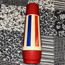 Vintage Thermo-Serv AMERICANA RED WHITE AND BLUE THERMOS by Westbend picture