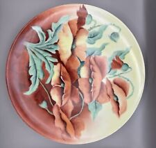 LS&S Limoges France Hand-Painted Plate, Artist Signed, Floral Design picture