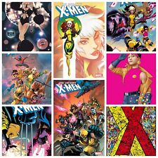 Uncanny X-Men #1 Set Of 8 Negative Kubert Marquez Dazzler 8/7 Marvel Comics 2024 picture