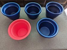 Assorted Lot of 5  Laboratory Ice Buckets NO LIDS picture