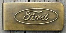 OLD BRONZE FORD MONEY CLIP VERY NICE L@@K #F121 picture