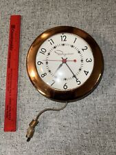 Vintage Ingraham Wall Clock Model 30-082 Bristol CT Mid Century *NOT RUNNING* picture