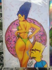 COSPLAY WARS MARGE SIMPSON NAUGHTY AND NICE FOIL/NON FOIL  COMBO 4 PACK +remarks picture