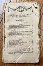 1790 Magazine Jefferson Report on Coinage; Commerce; Franklin Essay on Wealth picture