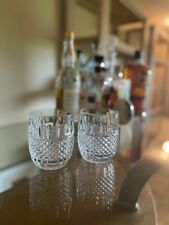 Crystal Whiskey Double Old Fashion Crystal Glasses 10oz picture