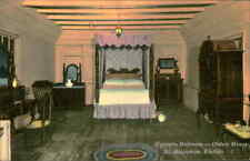 Postcard: Upstairs Bedroom Oldest House St. Augustine, Florida 7 picture