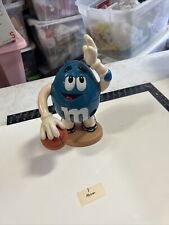 M&M’s Candy Chocolate Candy Dispenser Blue Basketball Ball Shot No Base Blue picture