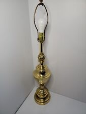 Stiffel Brass Table Lamp Torch & Flame - Trophy/Urn VTG MCM working  picture
