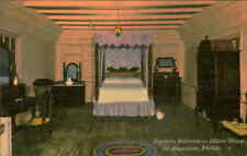 Postcard: Upstairs Bedroom Oldest House St. Augustine, Florida picture