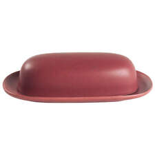 Noritake Colorwave Raspberry 1/4 Lb Covered Butter 3747973 picture