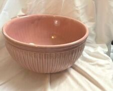 Vintage Drip Glaze Vertical Ribbed Stoneware #10 Mixing Bowl picture