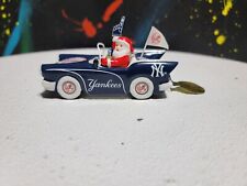 2010 Danbury Mint New York Yankees Victory Car Santa Christmas Ornament W/box picture
