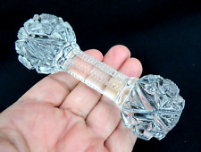 Imperial Glass Cut Crystal Dumbbell Individual Knife Rest picture