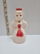 Vintage Merry Maid Laundry Sprinkler Bottle With Red Cap Collectible picture