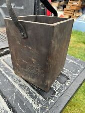 dynamite empty plunger box with leather handle picture