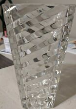 Mikasa Angles Crystal Vase picture