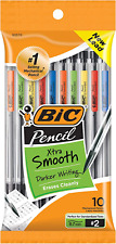 BIC Xtra-Smooth Mechanical Pencils with Erasers, Medium Point (0.7Mm), 10-Count picture