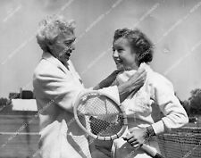 crp-13603 1950 news photo sports tennis Little Mo Maureen Connolly, Eleanor Teac picture