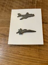 Vintage Military Airplane Pins (lot of 2) picture