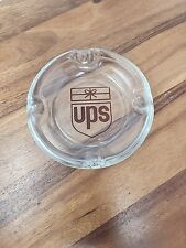UPS Vintage Glass Cigar Ashtray picture