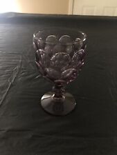 Imperial Glass Ohio Provincial Amethyst Water Goblet picture