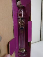 Galileo Thermometer 11in Tall Glass Tube w/ Floating Spheres Discovery Chan Vtg picture