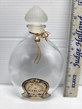 Guerlain Mitsouko Eau de Toilette Teardrop Bottle Lalique Glass Stopper Seal  picture