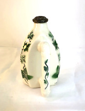 Vintage Green Ivy Figural Iron Ceramic Laundry Sprinkler Bottle picture