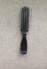 Estee Lauder Ball Tipped Small Travel Purse Navy  Plastic Hair Brush 7” picture