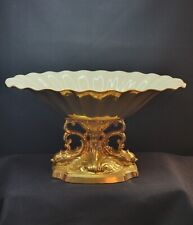Vintage Lenox Designer's Collection Aquarius Centerpiece Bowl w/Gold Bottom picture