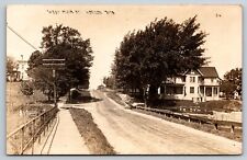 West Main Street Horicon Wisconsin RPPC Postcard 1913 Dirt Road Homes picture
