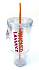Dunkin Donuts 2024 Wicked Lahhhge Limited Edition Tumbler 40oz In Hand NWT picture