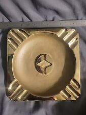 Vintage MCM Solid Brass Ashtray  picture